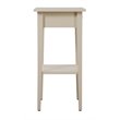 Pemberly Row Contemporary Manufactured Wood 1 Drawer Nightstand in Beige