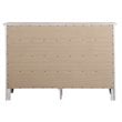 Pemberly Row Contemporary 8 Dovetailed Drawers Dresser in White