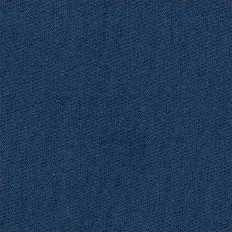 Pemberly Row Contemporary Fabric Upholstered Sofa in Blue Color