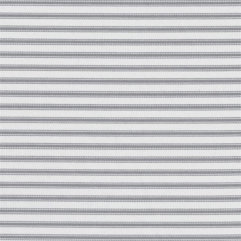 Pemberly Row Fabric Upholstered Accent Chair in Gray Striped Pattern
