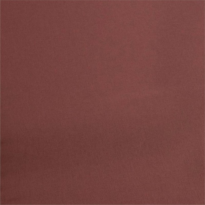 Pemberly Row Modern 5 Piece Metal Patio Sofa Set in Brown / Red