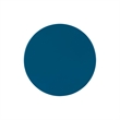 Pemberly Row Modern Round Wood End Table with Shelf in Teal Blue