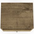 Pemberly Row Modern 1-Drawer Wood Nightstand 1.0 in Rustic Brown