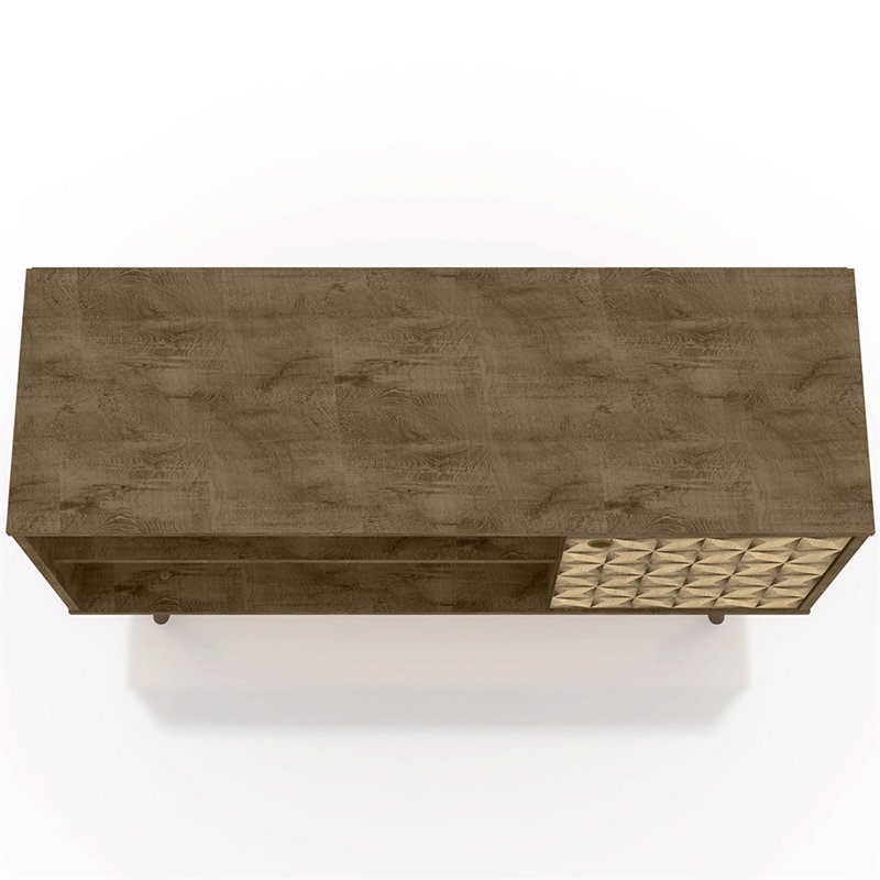 Pemberly Row Wood TV Stand for TVs up to 46