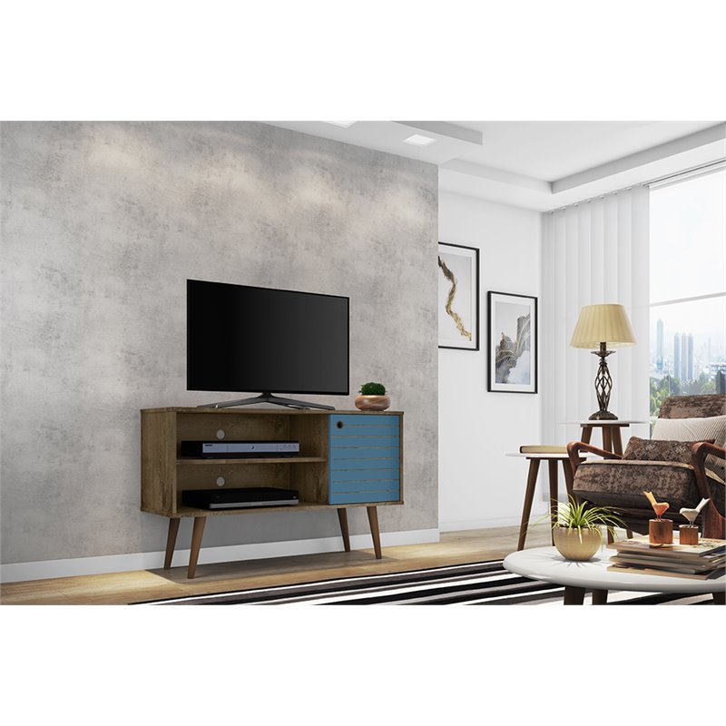 Pemberly Row Wood TV Stand for TVs up to 46