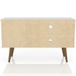 Pemberly Row Modern Wood TV Stand for TVs up to 46