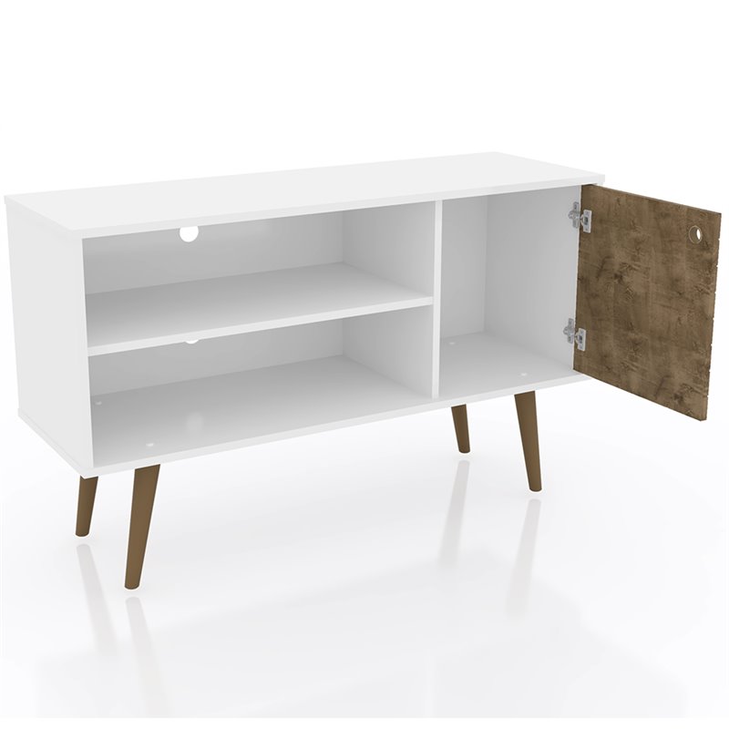 Pemberly Row Wood TV Stand for TVs up to 46