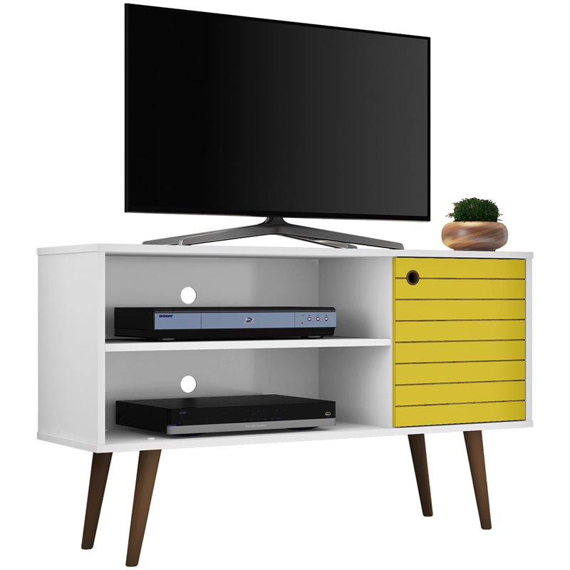 Pemberly Row Wood TV Stand for TVs up to 46
