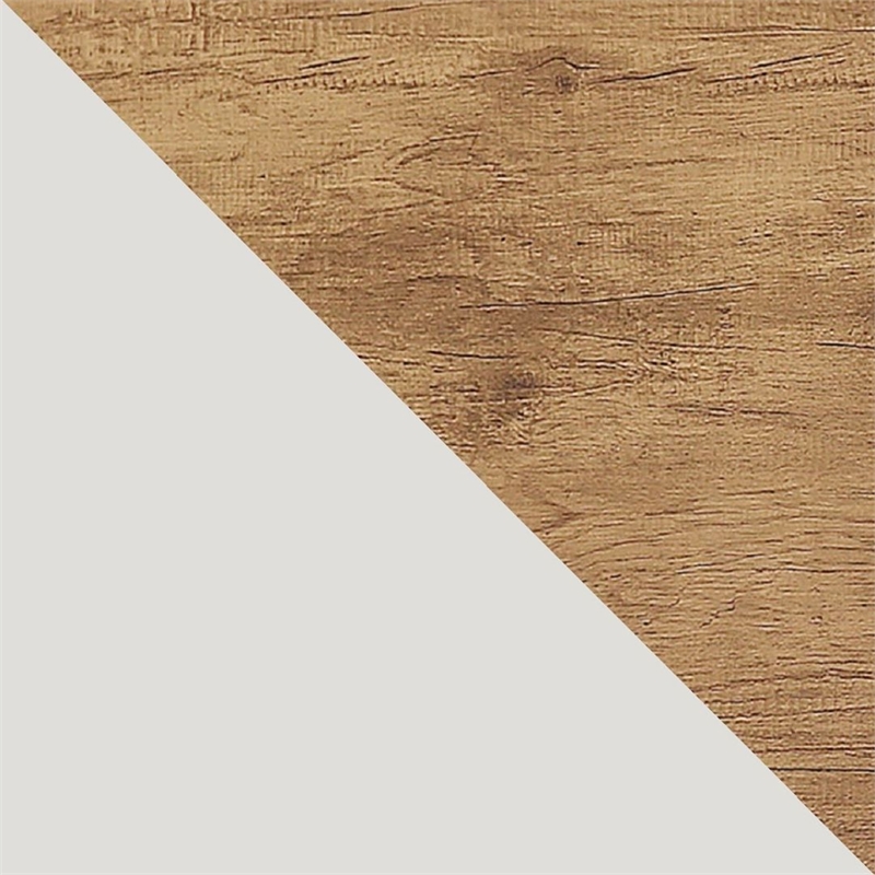 Pemberly Row Modern 3-Drawer Wood Dresser in Off White / Natural