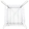 Pemberly Row Contemporary Wood Chiavari Chair In White Finish