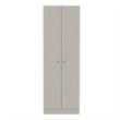Pemberly Row Modern Off White Engineered Wood Multistorage 70