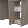 Pemberly Row Contemporary Desk Engineered Wood Desks in Gray