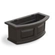 Pemberly Row 2ft Traditional Plastic Window Box in Espresso Finish