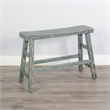 Pemberly Row Contemporary Sea Grass Finish Counter Wood Table