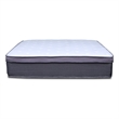 Pemberly Row Modern 12in Polyurethane Twin Mattress in White