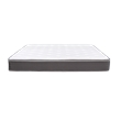 Pemberly Row Modern 12in Polyurethane Twin Mattress in White