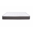 Pemberly Row Modern 12in Polyurethane Twin Mattress in White