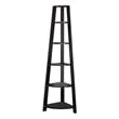 Pemberly Row Bookshelf Etagere Corner 5 Tier 72