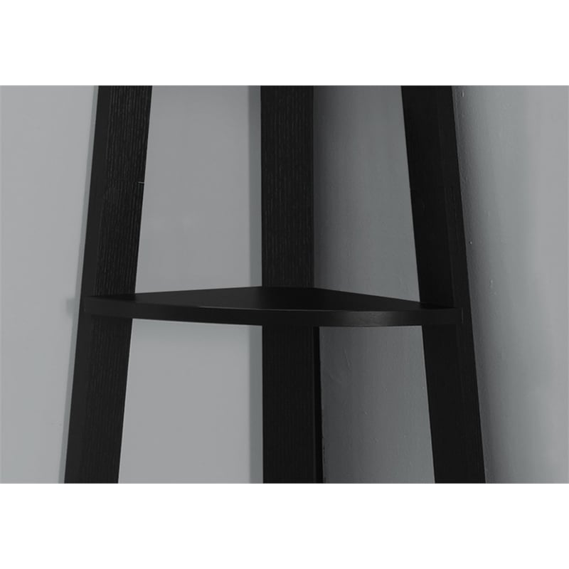 Pemberly Row Bookshelf Etagere Corner 5 Tier 72