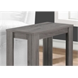 Pemberly Row Accent Table Side End Nightstand Lamp Living Room/Bedroom in Grey