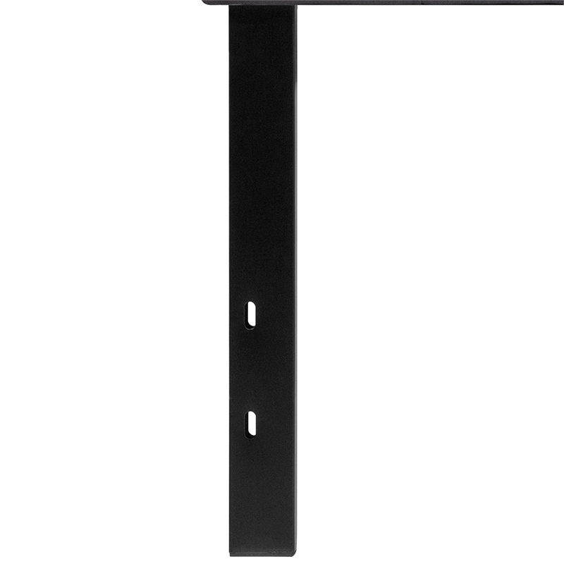 Pemberly Row Bedford Twin Fabric Panel Headboard in Dark Gray