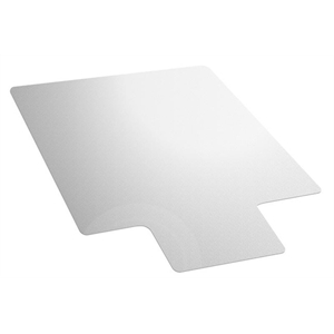 Pemberly Row 47&quot x 35&quot Polycarbonate Lipped Chair Mat For Hard Floor