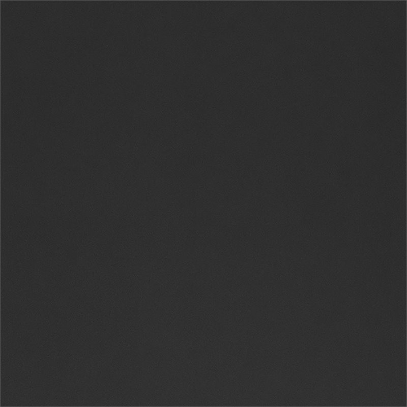 Pemberly Row Modern Wood Granite Top Kitchen Cart in Black / White