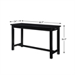 Pemberly Row 4 Piece Wood Counter Height Dining Set in Black