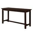 Pemberly Row 4 Piece Wood Counter Height Dining Set in Espresso