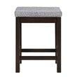 Pemberly Row 4 Piece Wood Counter Height Dining Set in Espresso