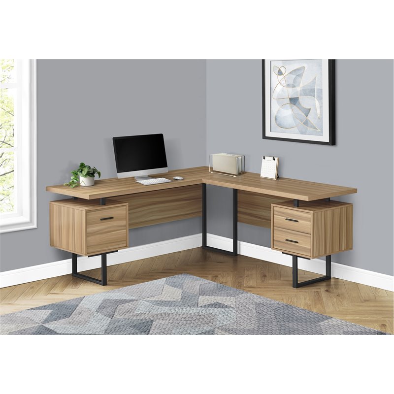Pemberly Row Computer Desk Home Office Corner 70