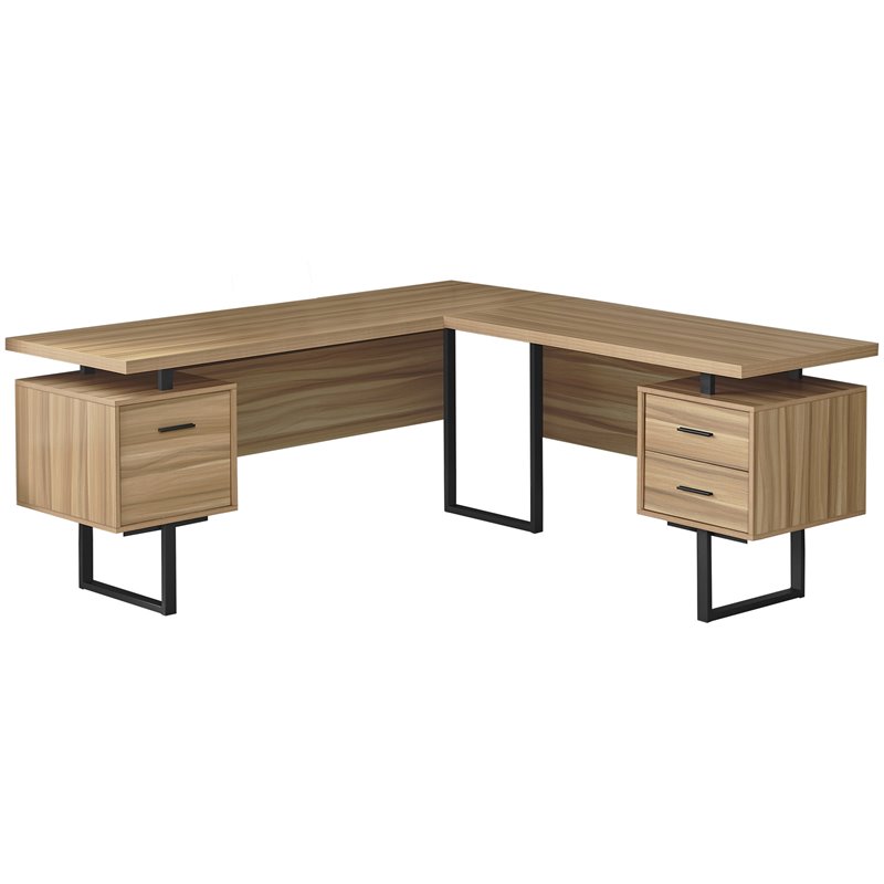 Pemberly Row Computer Desk Home Office Corner 70