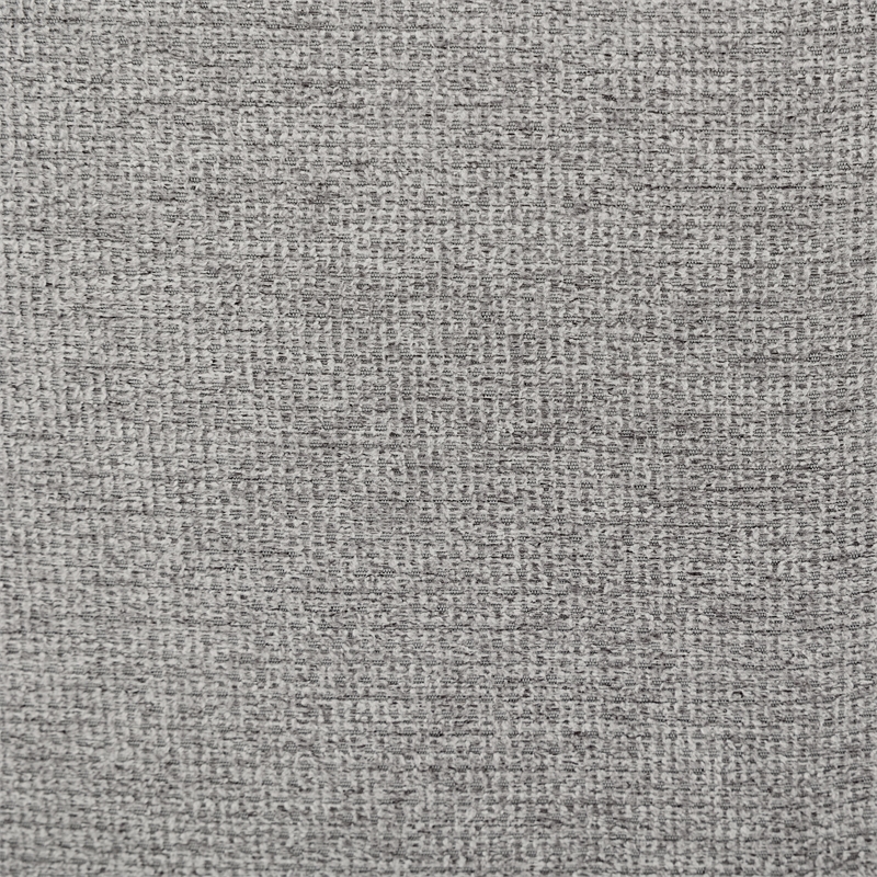 Pemberly Row Tufted Office Chair in Fog Gray Fabric with Gray Wood Base