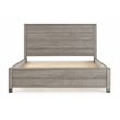 Pemberly Row Modern Solid Wood King Platform Bed in Driftwood Gray