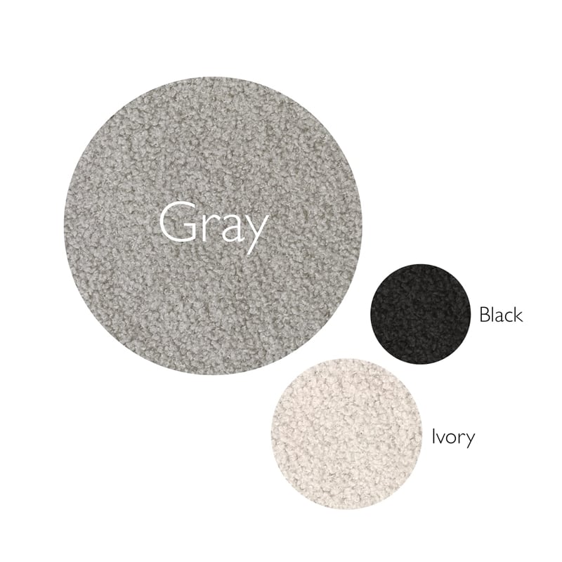 Pemberly Row Vintage Monochromatic Abstract Gray Area Rug Runner 2'2