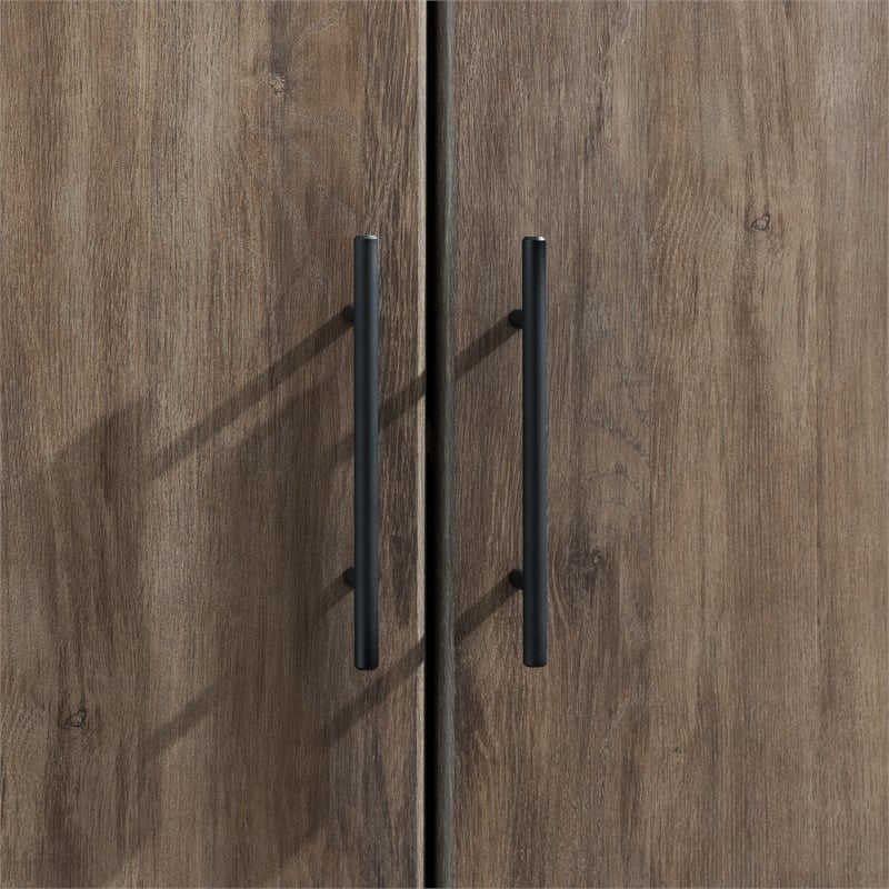 Pemberly Row 54 inch Drifted Gray Engineered Wood Wall Cabinet