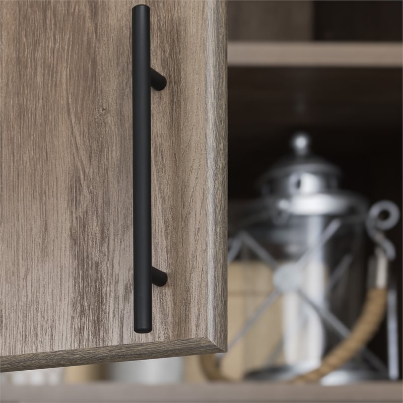 Pemberly Row 54 inch Drifted Gray Engineered Wood Wall Cabinet