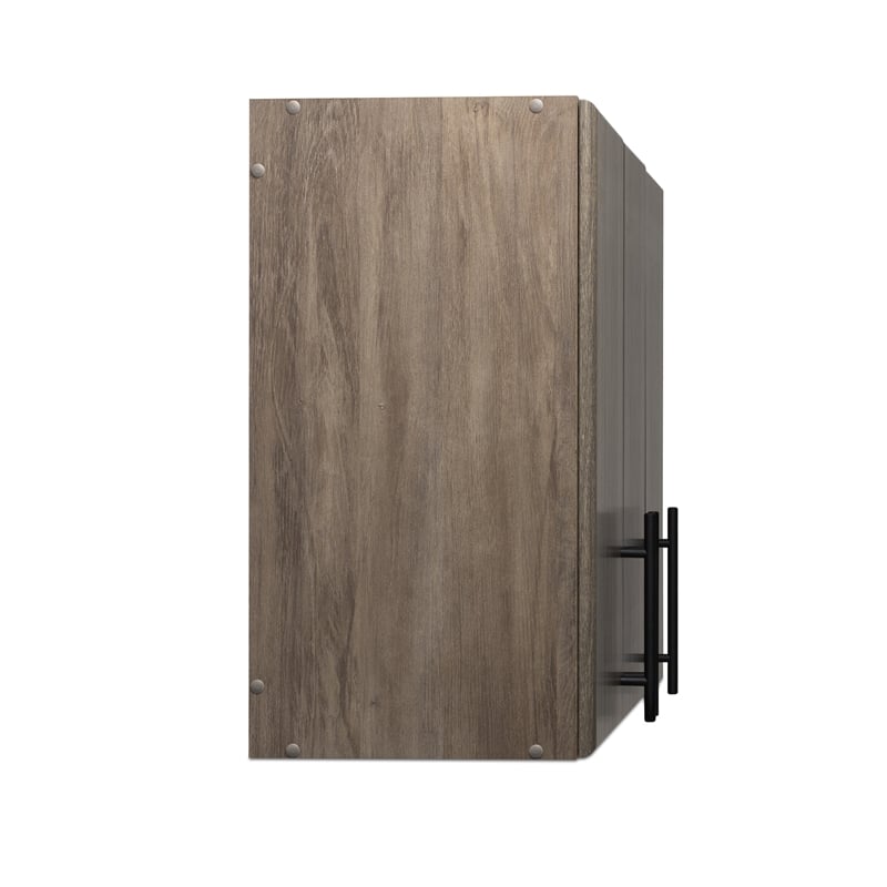 Pemberly Row 54 inch Drifted Gray Engineered Wood Wall Cabinet