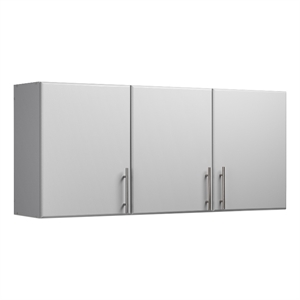 Pemberly Row 54 inch Light Gray Engineered Wood Wall Cabinet