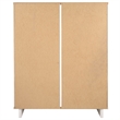 Pemberly Row Contemporary Tall Engineered Wood Dresser in White