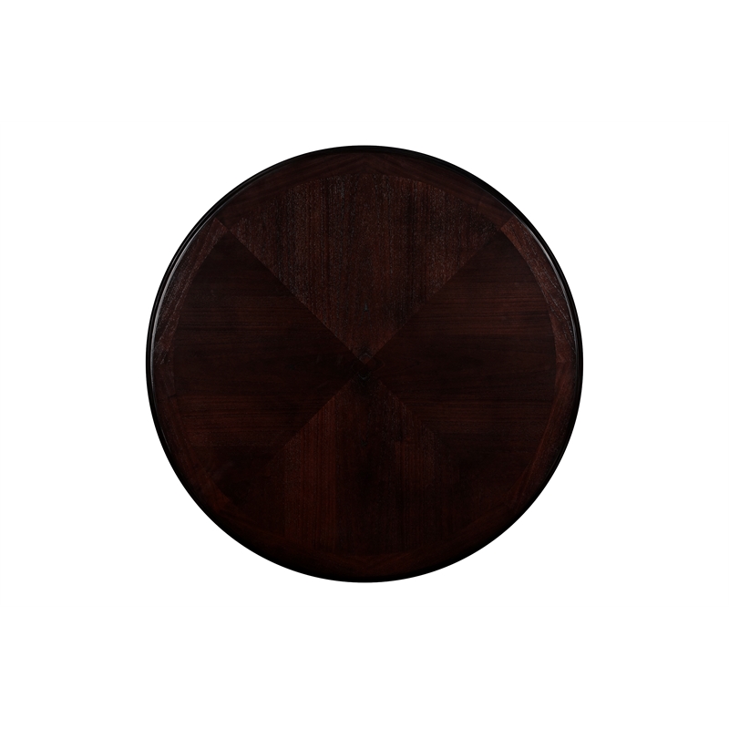 Pemberly Row 5-Piece Transitional Wood Dining Set in Ebony Finish
