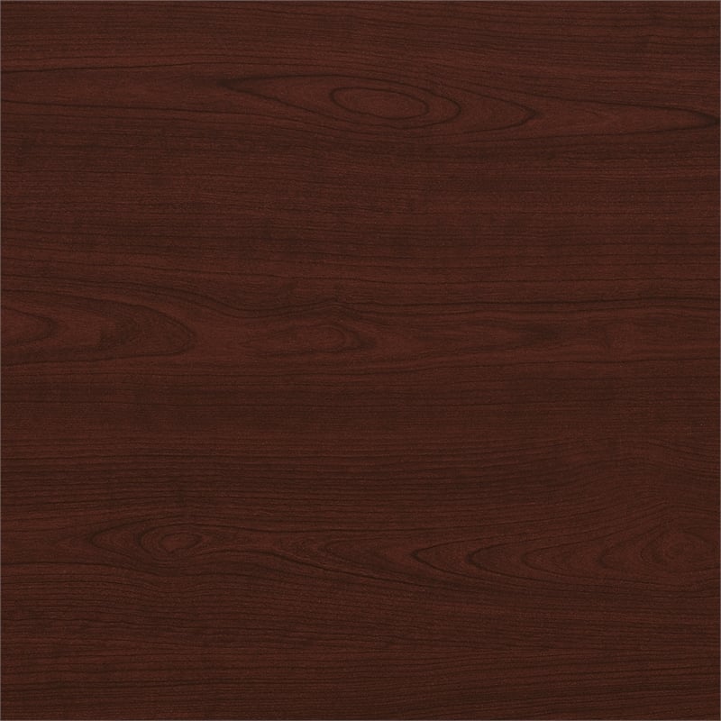 Pemberly Row Modern Hutch in Harvest Cherry - Engineered Wood
