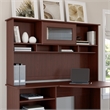 Pemberly Row Modern Hutch in Harvest Cherry - Engineered Wood