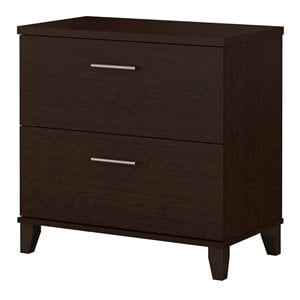Pemberly Row Lateral File Cabinet in Mocha Cherry - Engineered Wood