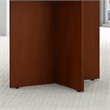 Pemberly Row Engineered Wood 42W Conference Table with Wood Base - Hansen Cherry