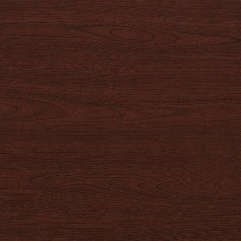 Pemberly Row Universal 2 Shelf Bookcase in Vogue Cherry (Set of 2)