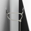 Pemberly Row Universal 5 Shelf Bookcase in Pure White (Set of 2)