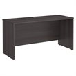 Pemberly Row 60W x 24D Credenza Desk in Storm Gray - Engineered Wood