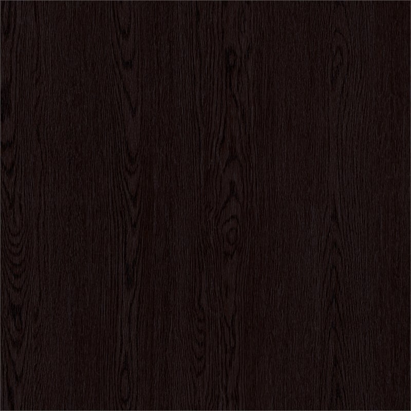 Pemberly Row 60W Computer Desk with Drawers in Espresso Oak - Engineered Wood