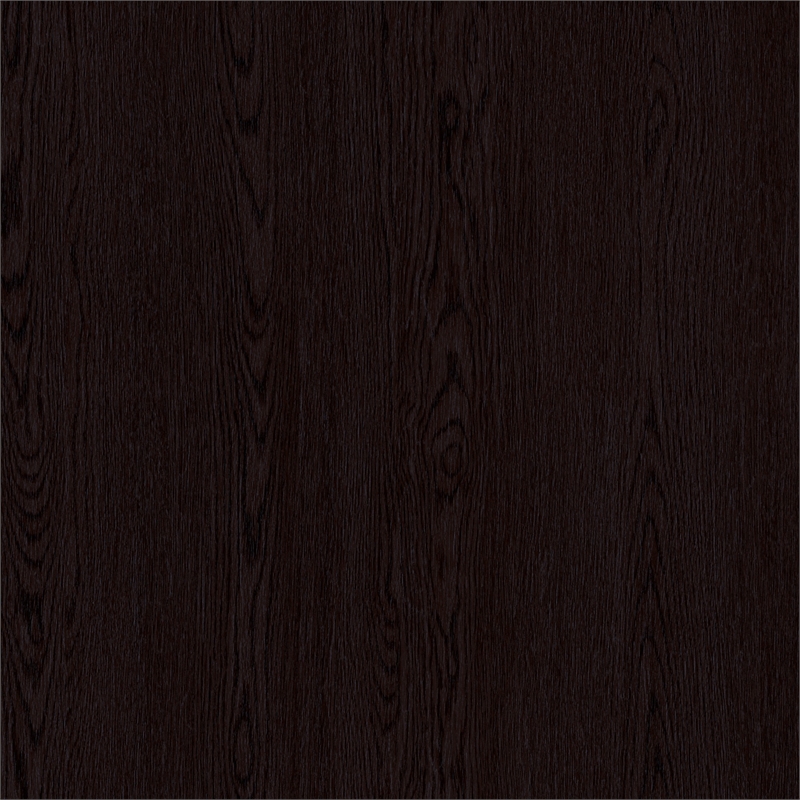 Pemberly Row Wood 60W 3 Position L Shaped Sit to Stand Desk in Espresso Oak